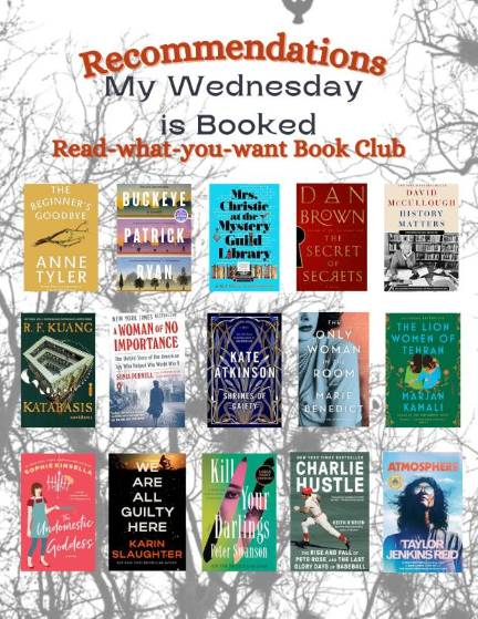 September my wednesday's booked recs - Copy - Copy